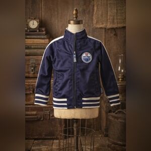 Vintage Kids Edmonton Oilers Jacket – Size 4